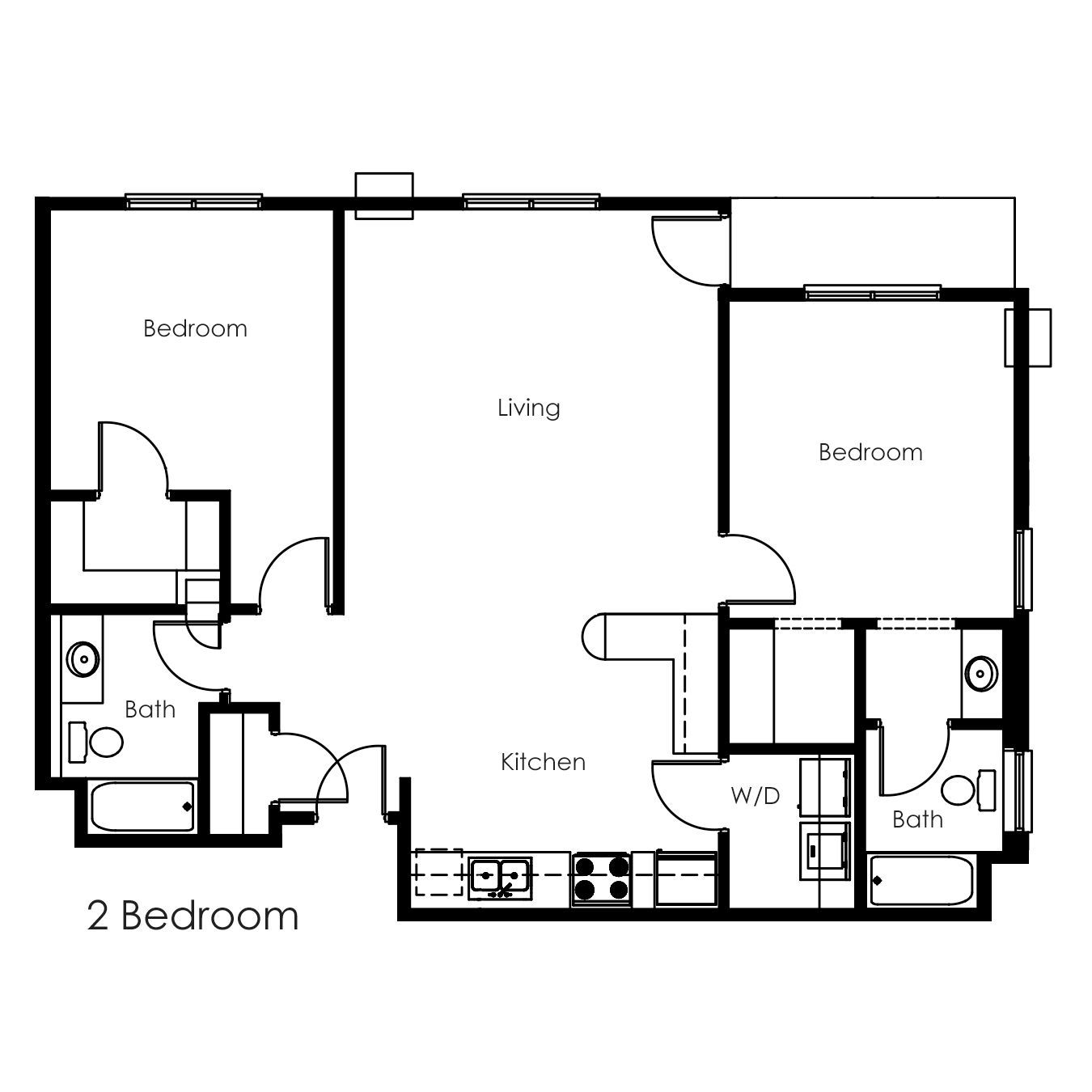 IMM Willow Brooke Lodge Apartments 2 Bed 2 Bath Minot North Dakota Apartments
