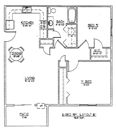 Terrace Pointe Apartments 2 Bed 1 Bath Bismarck North Dakota Apartments