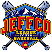 Westwood Baseball League logo with text and crossed bats and a baseball graphic.