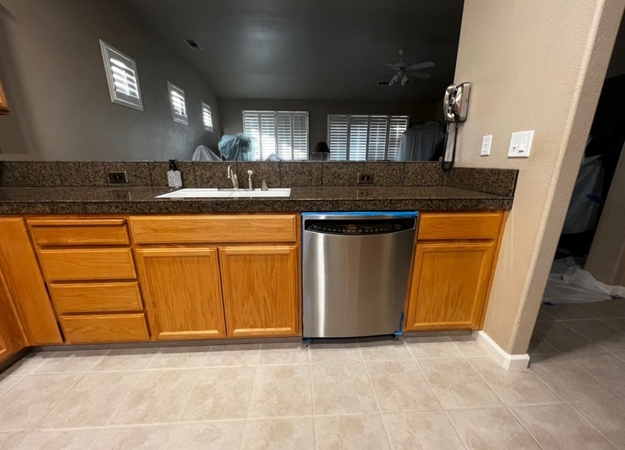 before cabinets