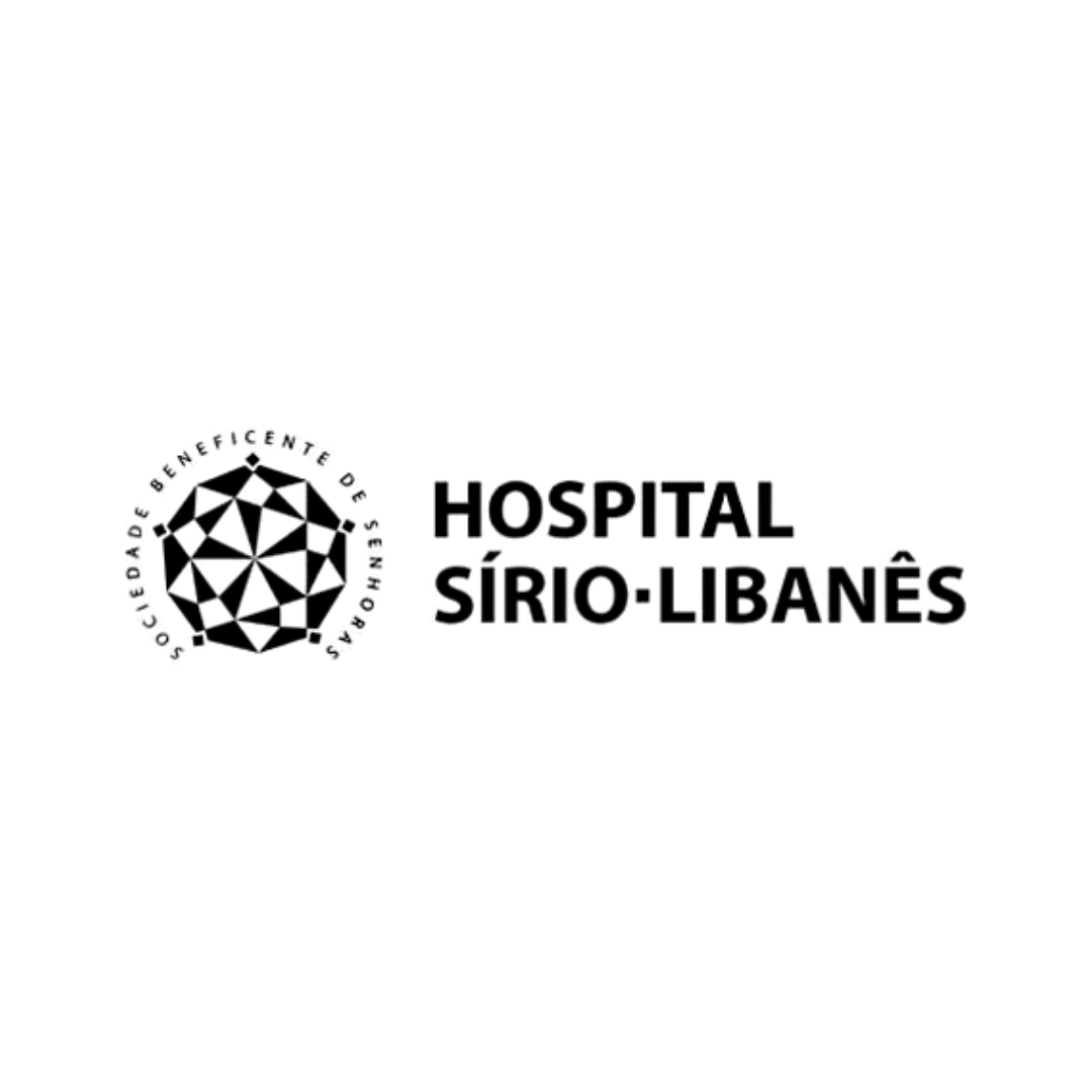 Hospital Sírio-Libanês logo in black on a white background