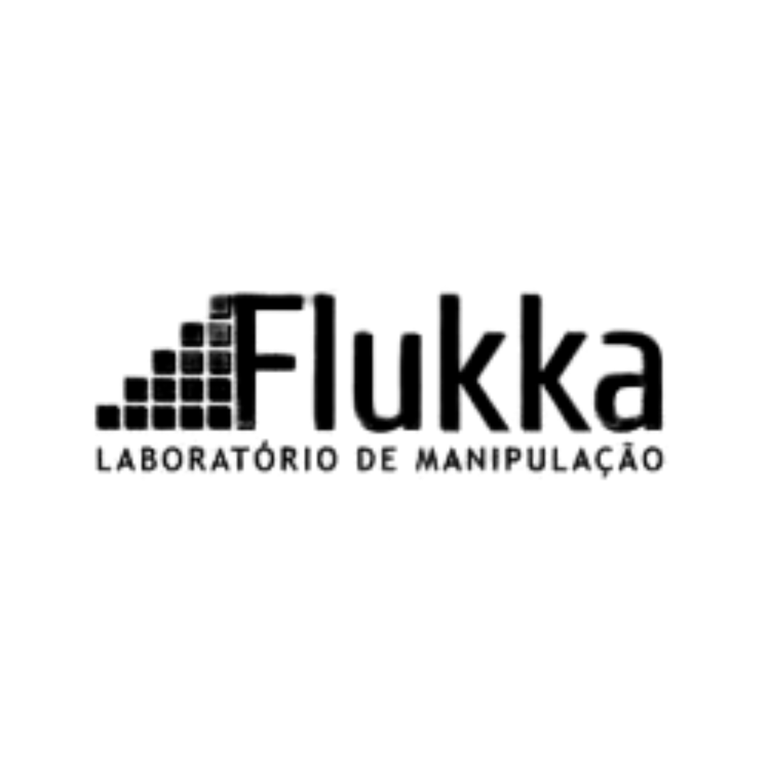 Logo preto da Flukka, com o texto “Laboratório de Manipulação” abaixo.