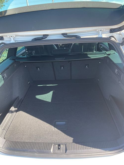 The Trunk of a White Car is Open and Empty โ Pelican Motors Service Centre In Caloundra West, QLD