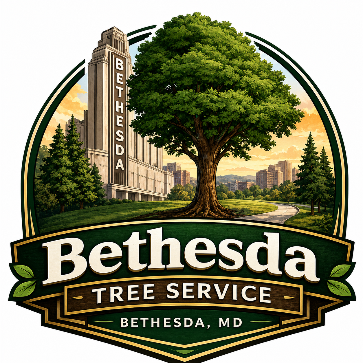 Bethesda Tree Service Logo