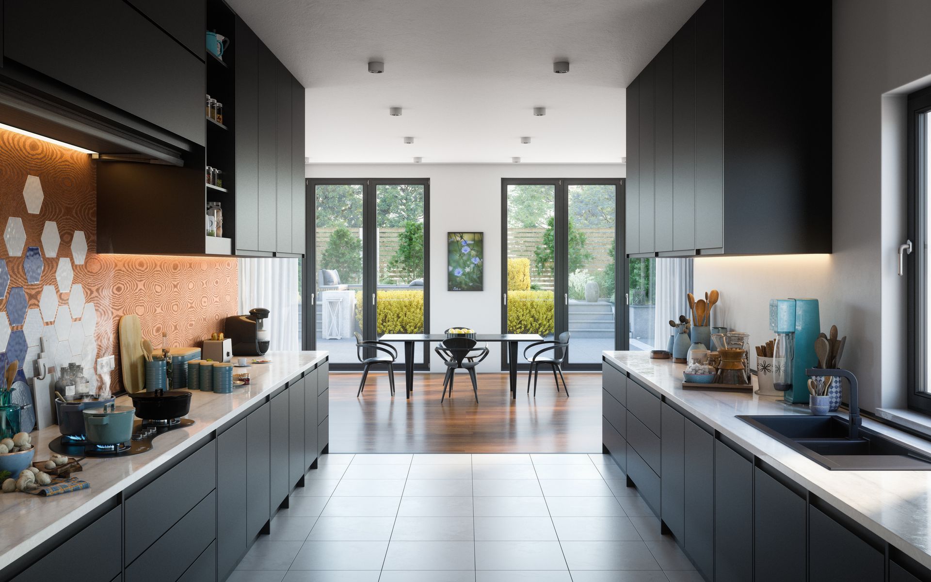 Kitchen Cabinets — Anchorage, AK — Alaska Painting & Construction LLC Kitchen Cabinets — Anchorage, AK — Alaska Painting & Construction LLC
