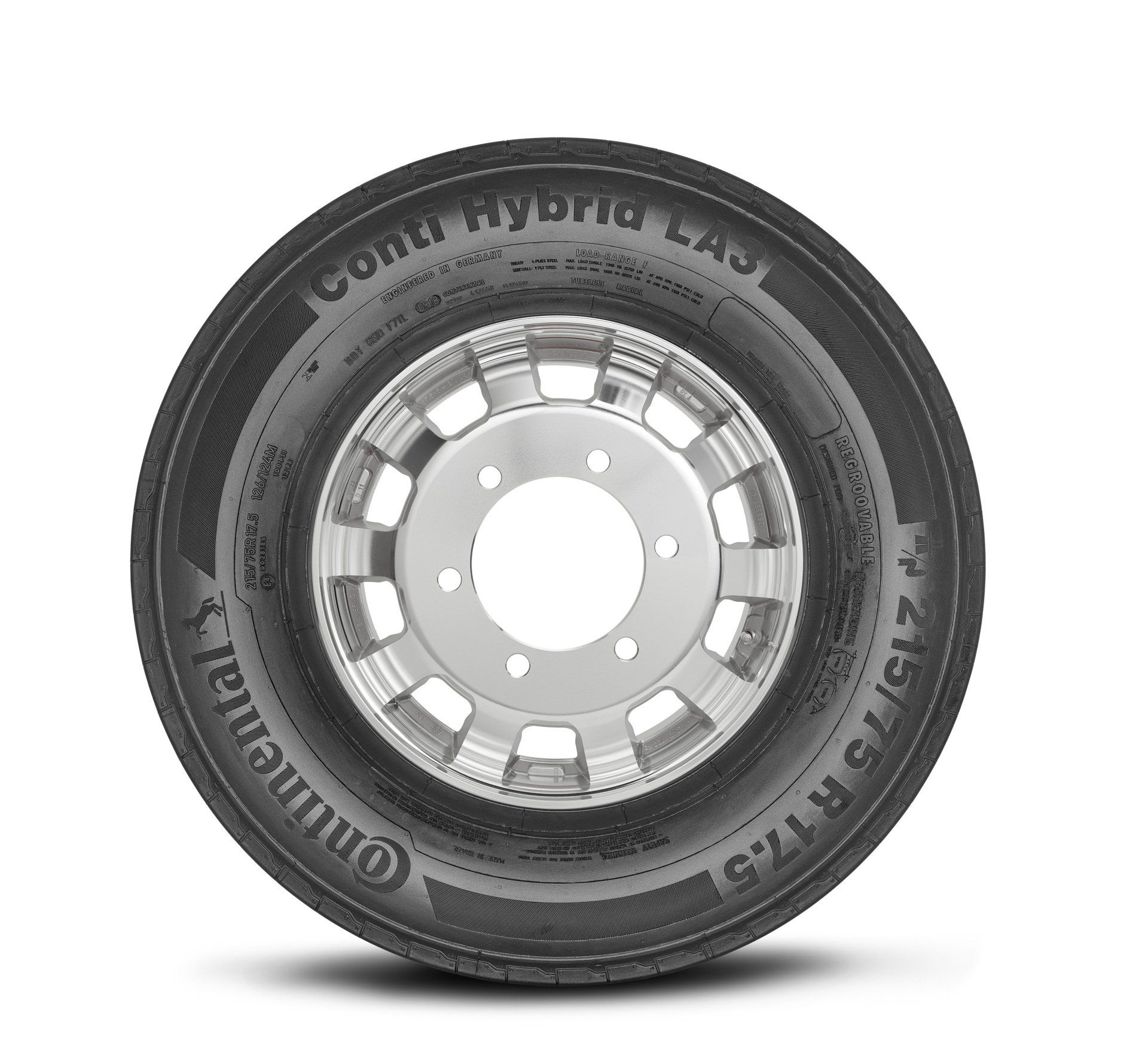 Pneus Conti Hybrid LA3 215 banda 138 para Todos os Eixos da Linha Leve na Itucap