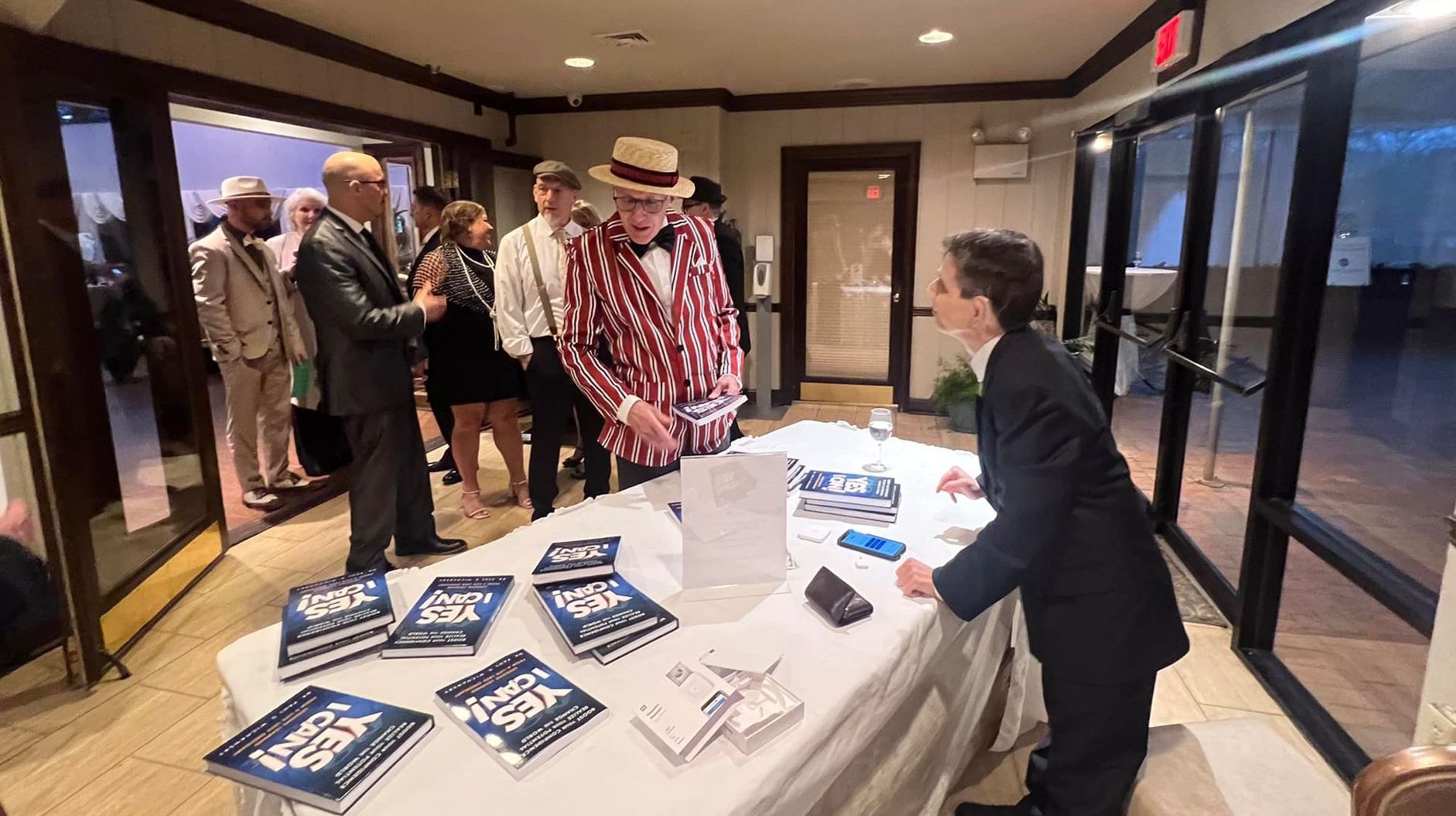 Dr Paul Wichansky book signing