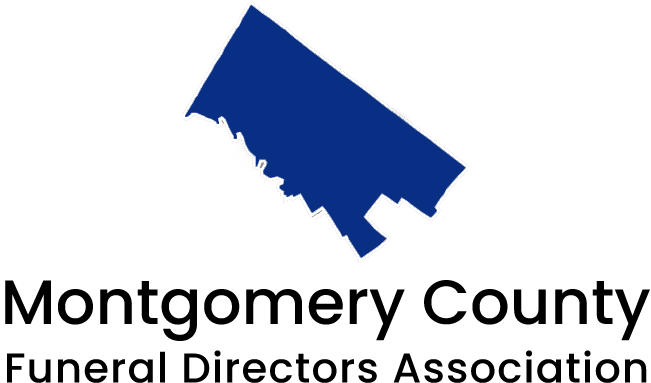 The logo for montgomery county funeral directors association