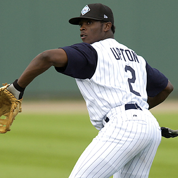 Justin Upton at a Perfect Game showcase