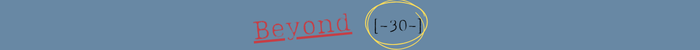 Vertical color streaks on a blue background, with a faded circle and text.
