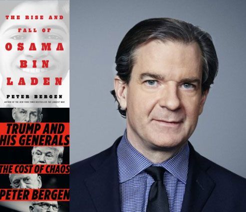 Peter Bergen, author, and book covers: 