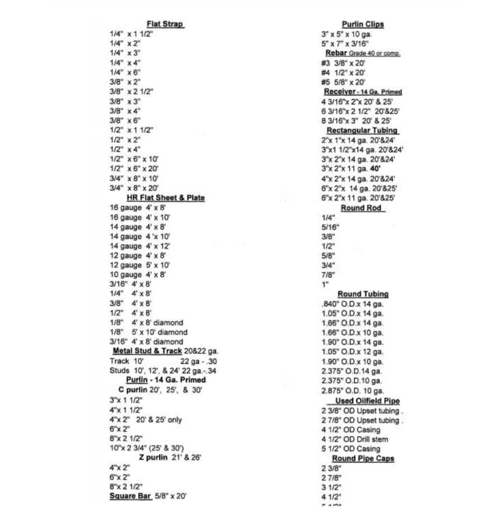 metal components