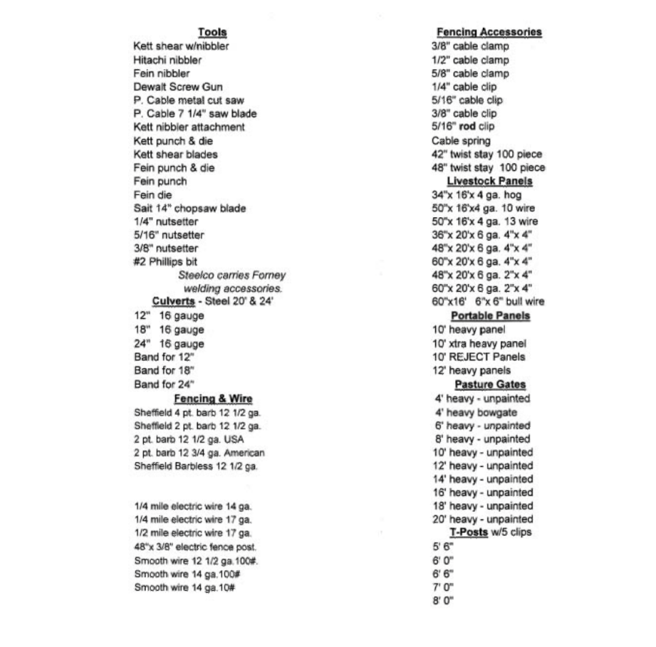 metal components