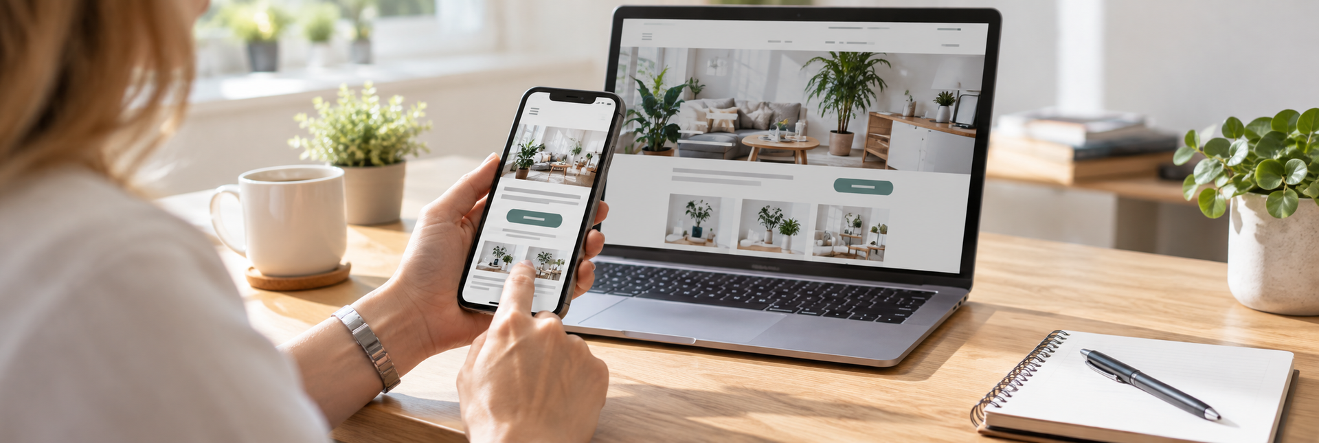 Small-business+website+being+tested+on+a+mobile+phone+and+laptop
