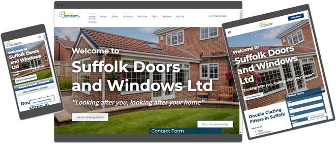 A website built by the best Web design & SEO specialist in Hadleigh near Ipswich in Suffolk.