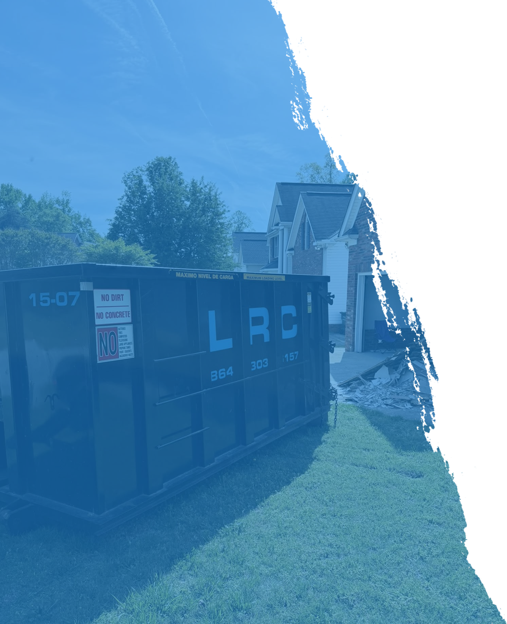 LRC Waste Solutions LLC dumpster