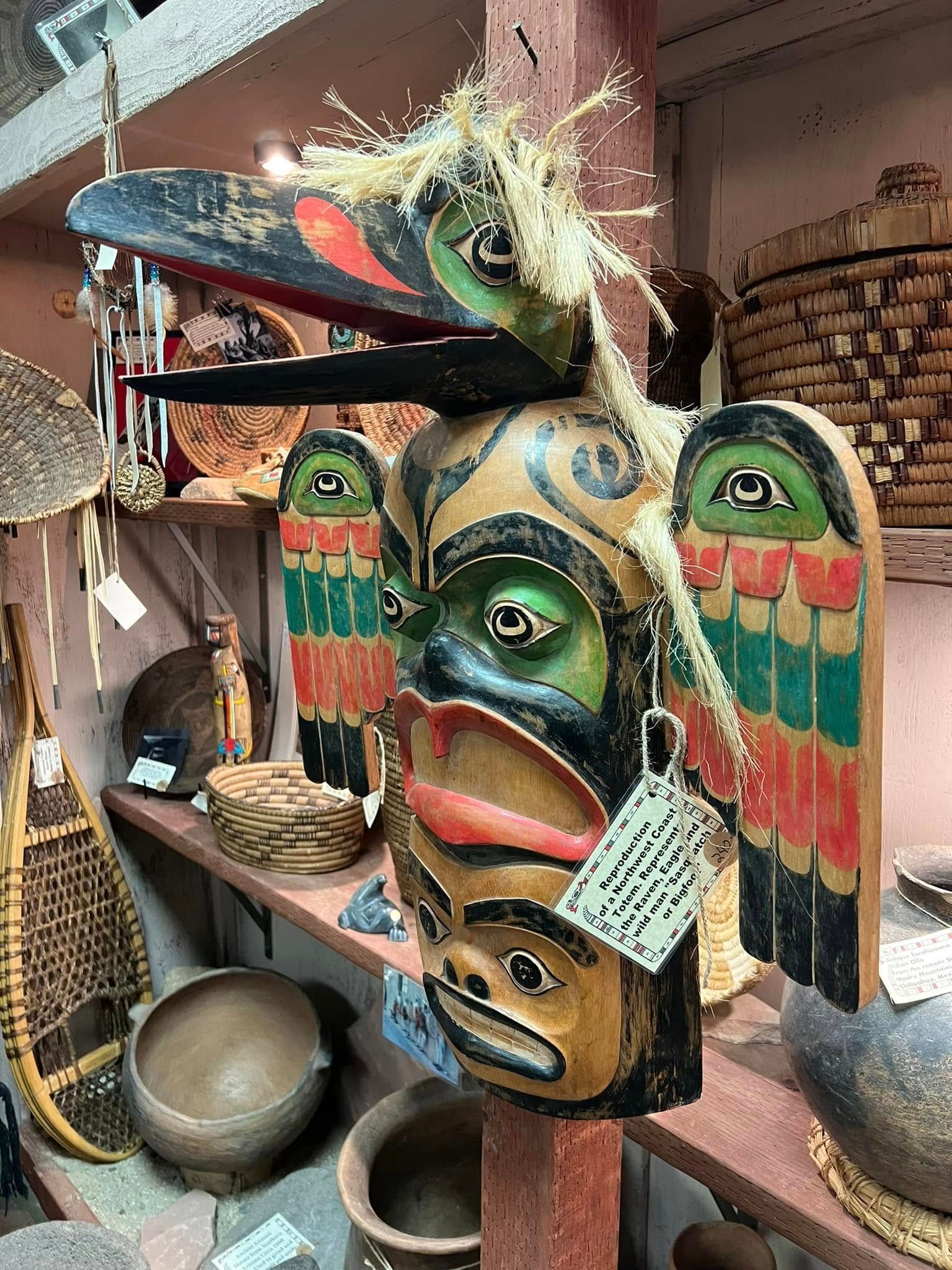 Art gallery storefront exterior