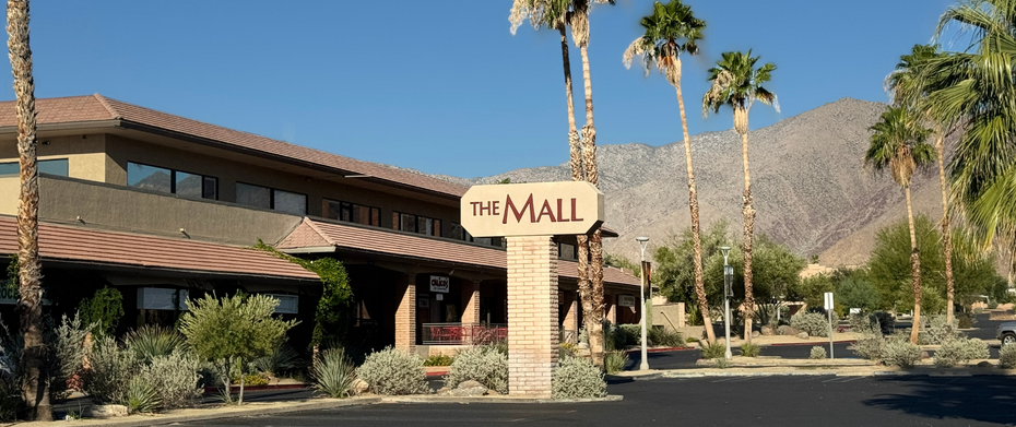 The Mall directory in Borrego Springs