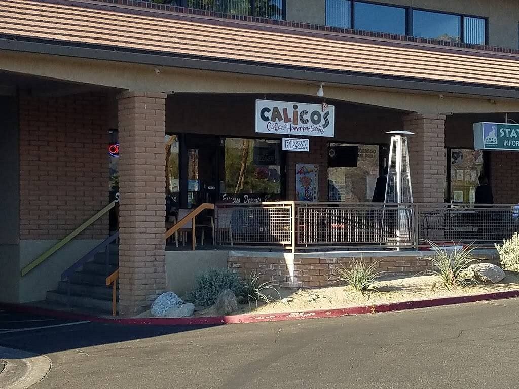 Calico's Homemade Goodies bakery display