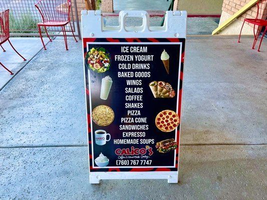 Fresh baked cookies and pastries