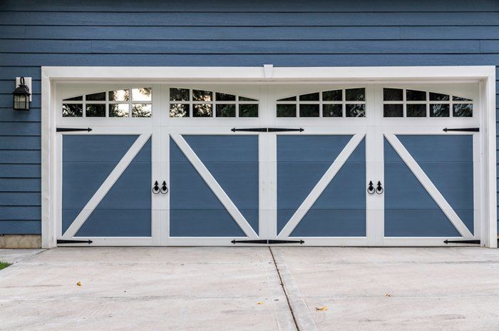 Wooden Garage With Driveway — Ocean Township, NJ — Allison Garage Doors