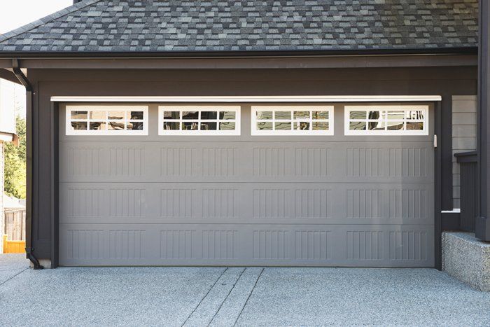 Grey and White Garage Door — Ocean Township, NJ — Allison Garage Doors