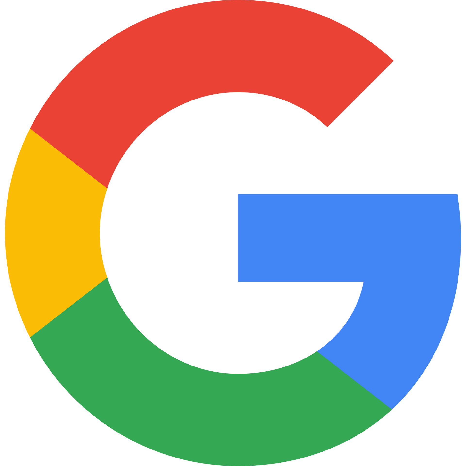 Google logo in red, yellow, green, and blue on a white background