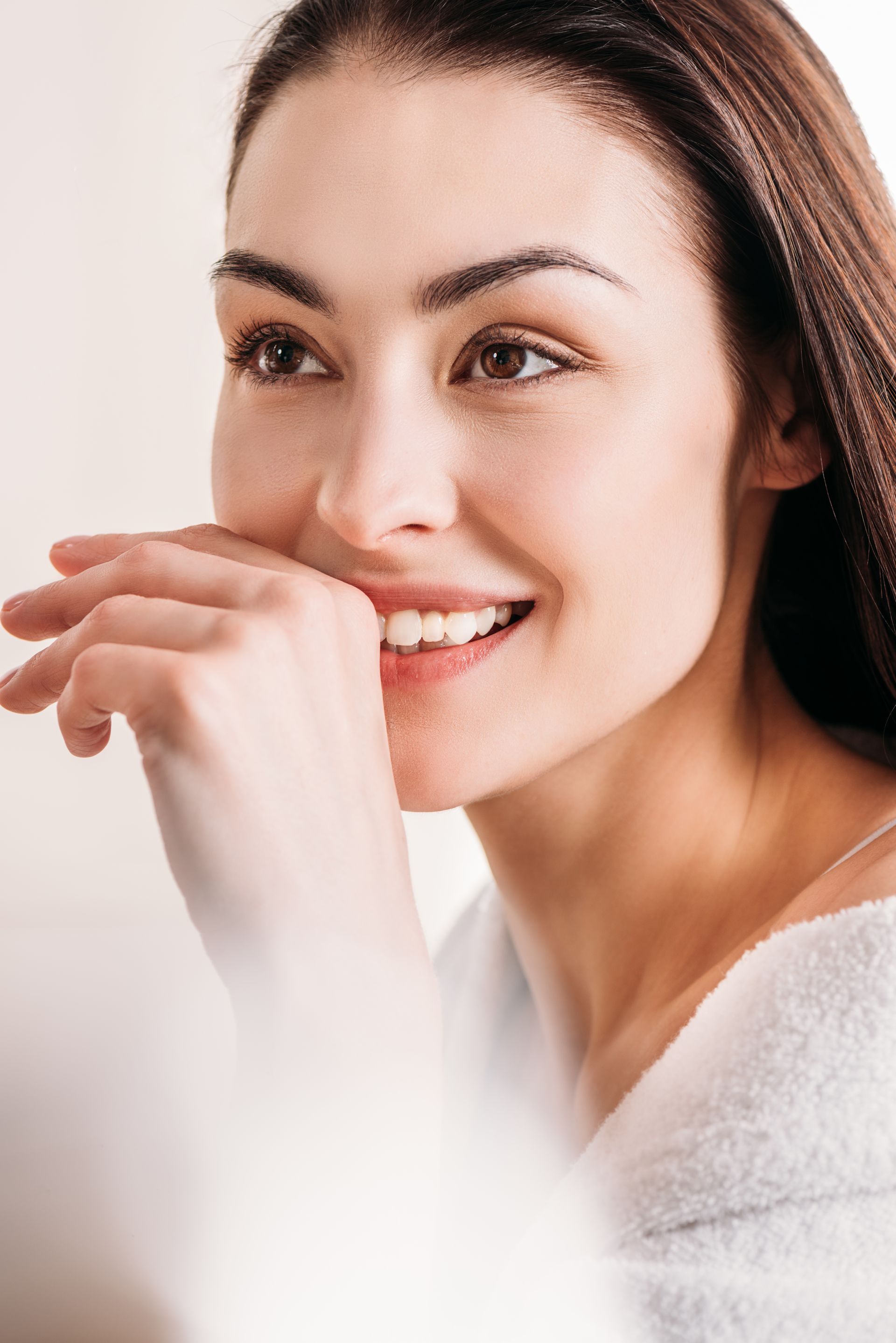 woman smiling portrait