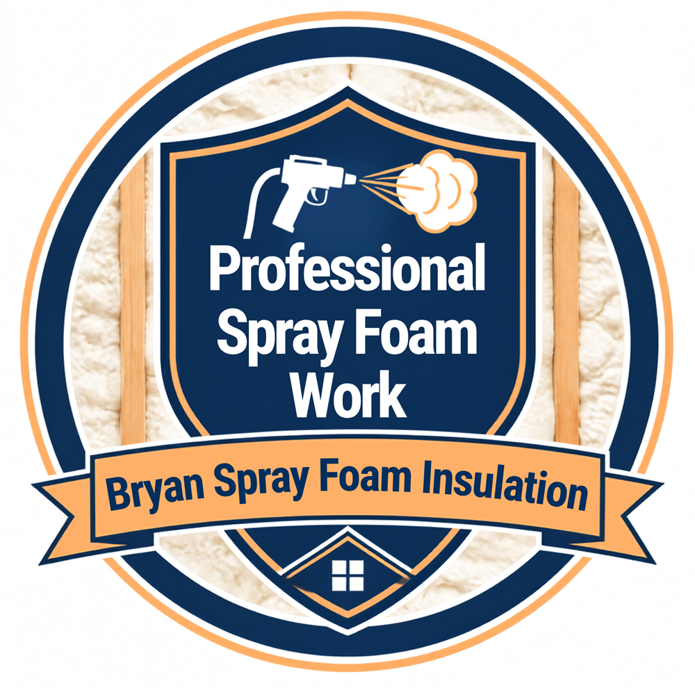 Professional Spray Foam Work Logo