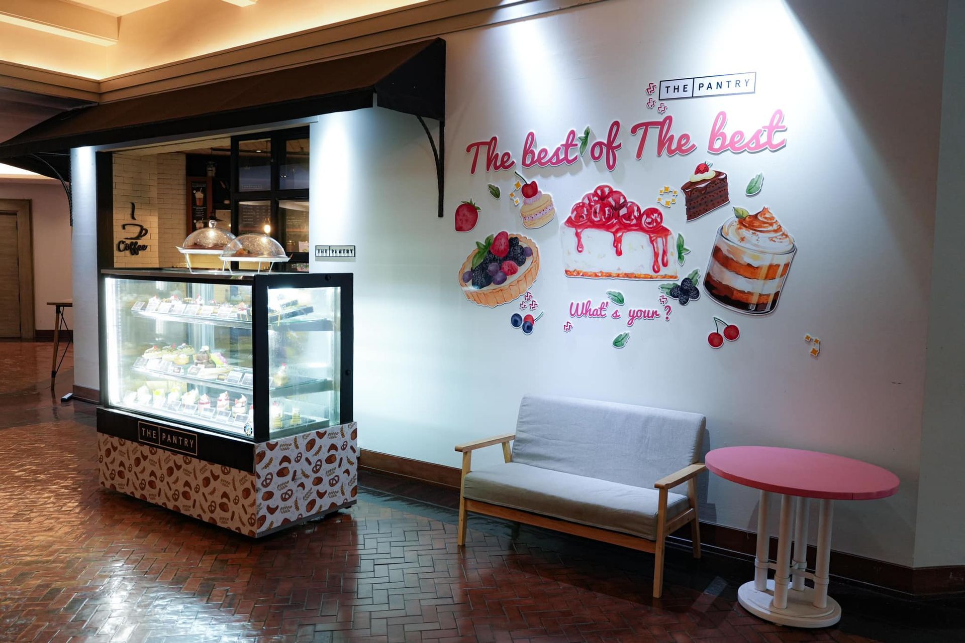 A bakery with a sign on the wall that says the best of the best