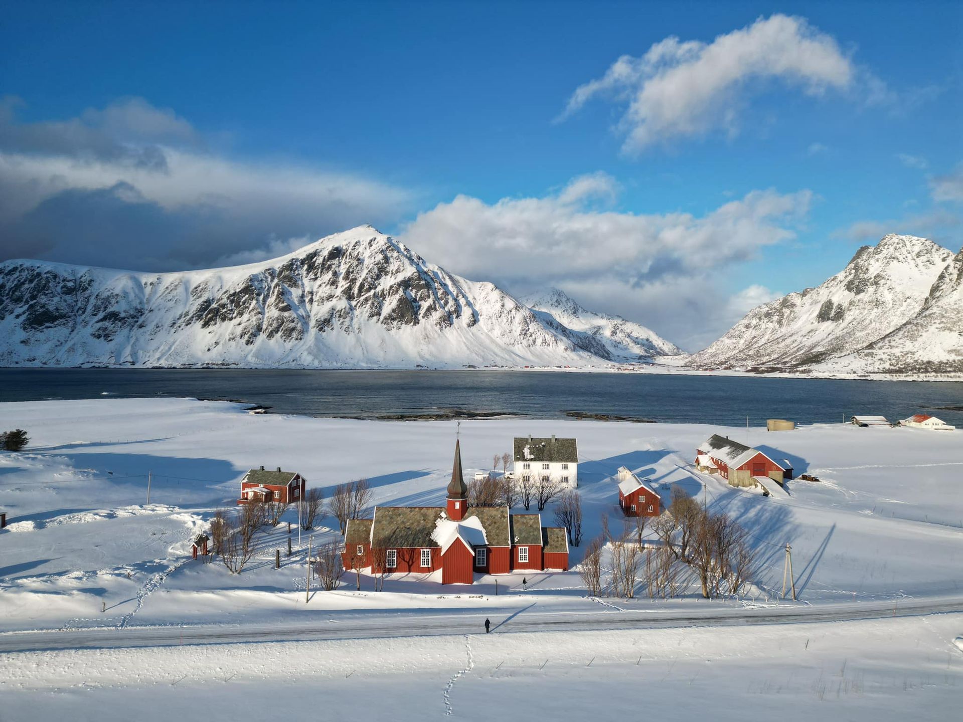 Lofoten, fisherman village in Norway