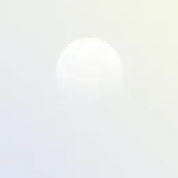 A white circle in the middle of a white background.