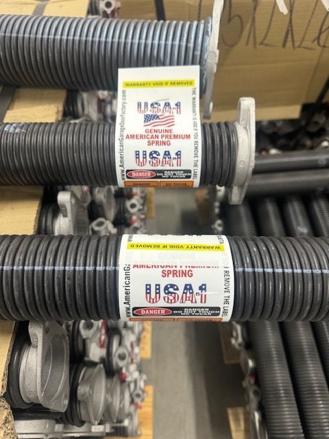 USA-made replacement torsion springs for garage doors
