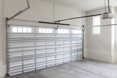 New insulated garage door with LiftMaster opener