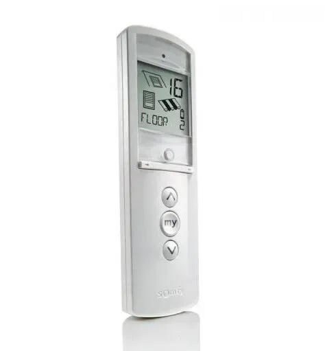 Roller shade remote controller by The Roman Shades Rialto CA