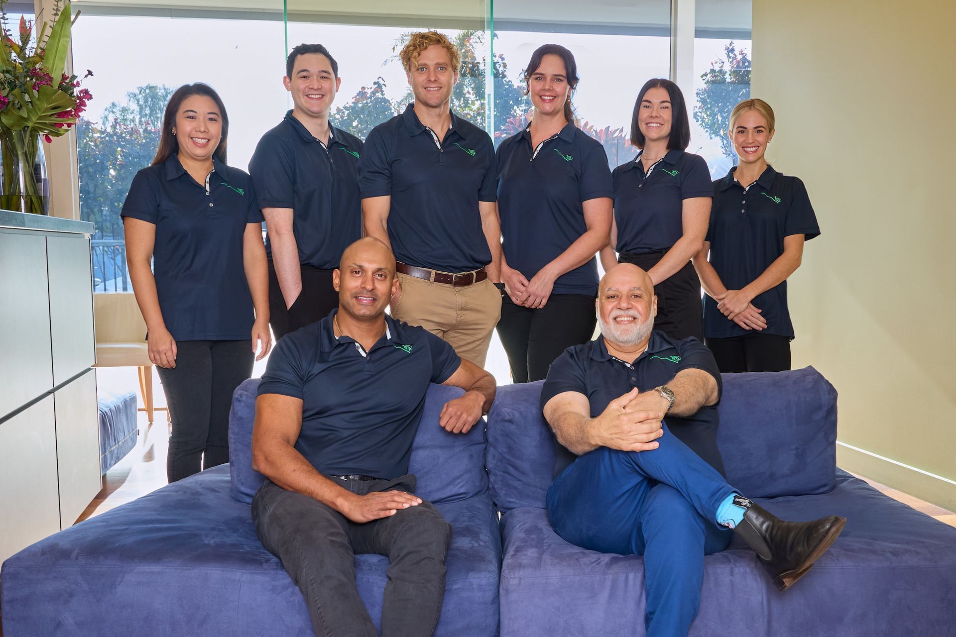 Cairns Precision Dental Group team posing together in Woree, QLD