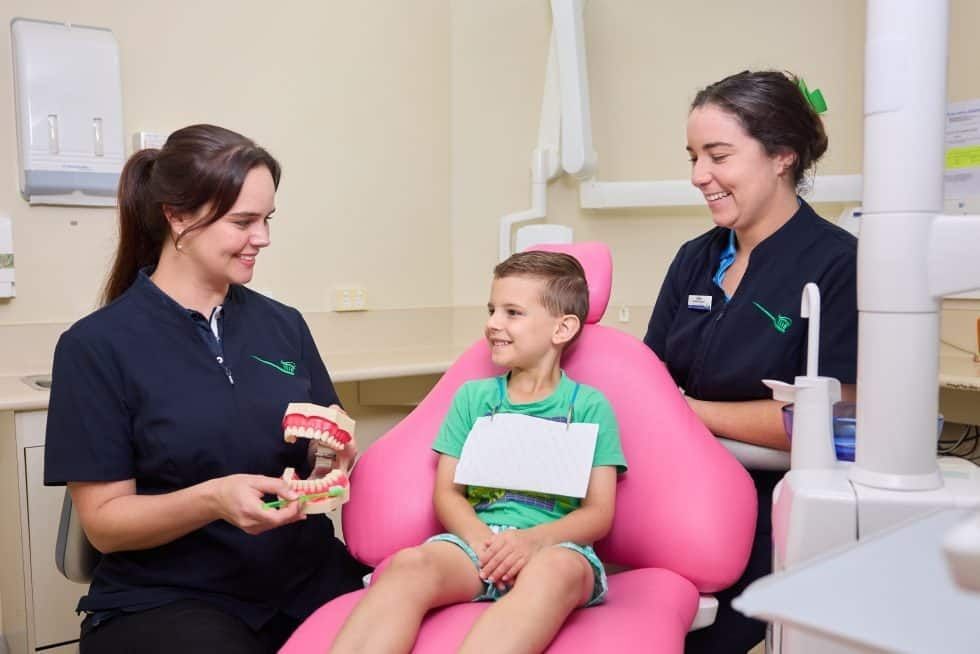 Children's dentistry appointment at Cairns Precision Dental Group, Cairns