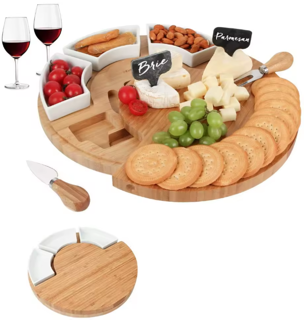 Kaasplank rond
