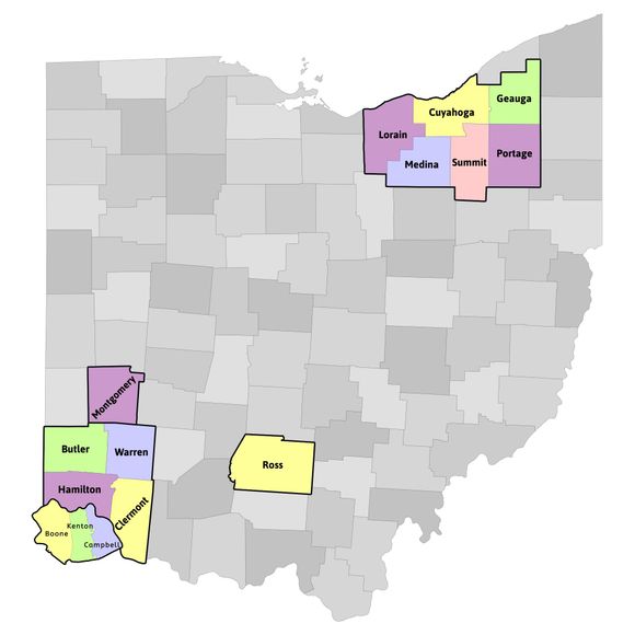 Contact Us Map | Supportive HC