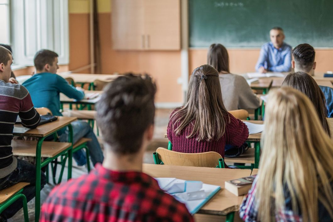 studentessa in aula