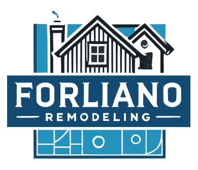 The logo for Forliano Remodeling shows a house with a chimney on the roof.