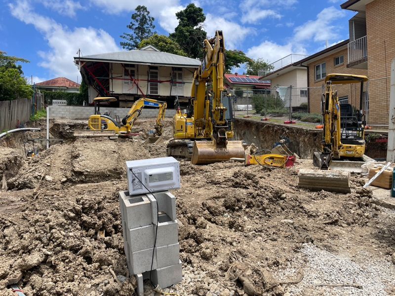 Site cuts