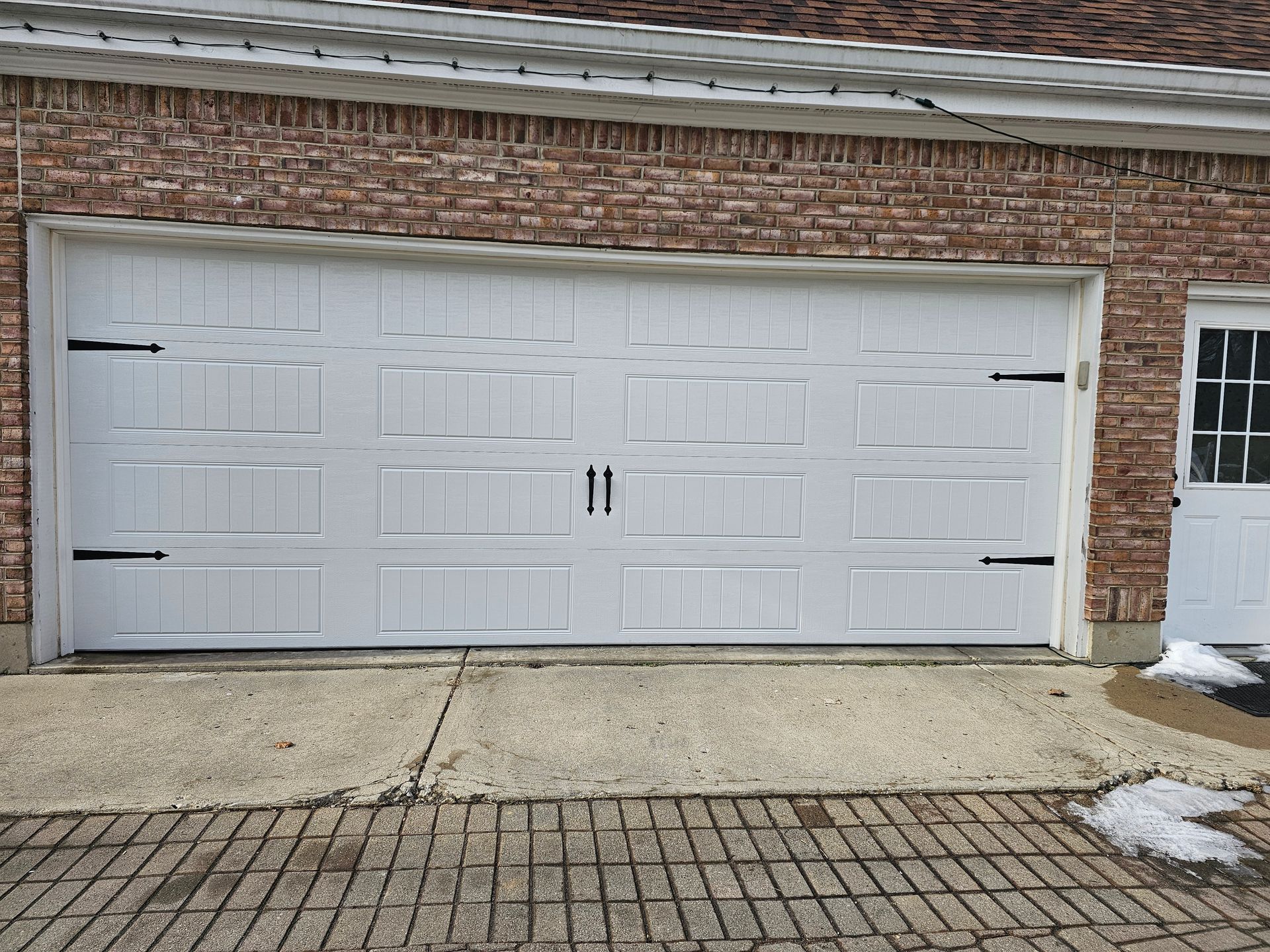 After Garage door opener installation
