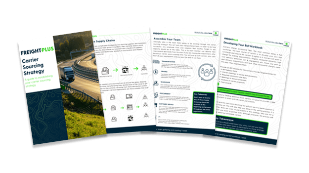 FreightPlus White Paper on Carrier Sourcing Strategy