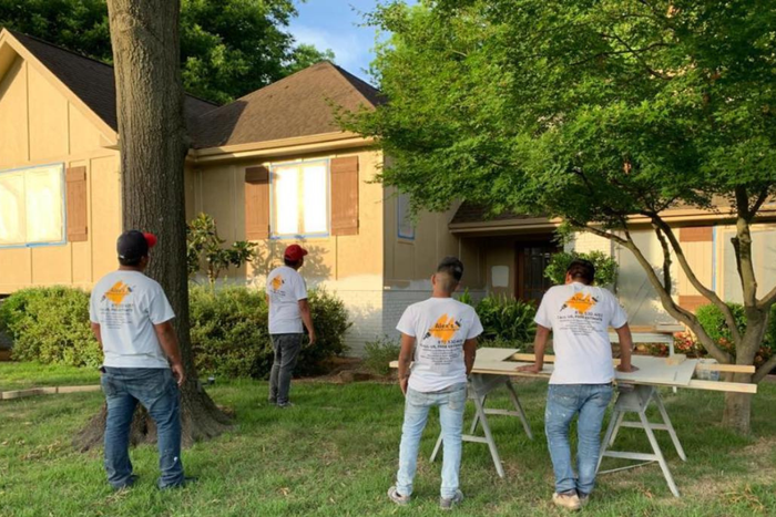 alex's painting team picture