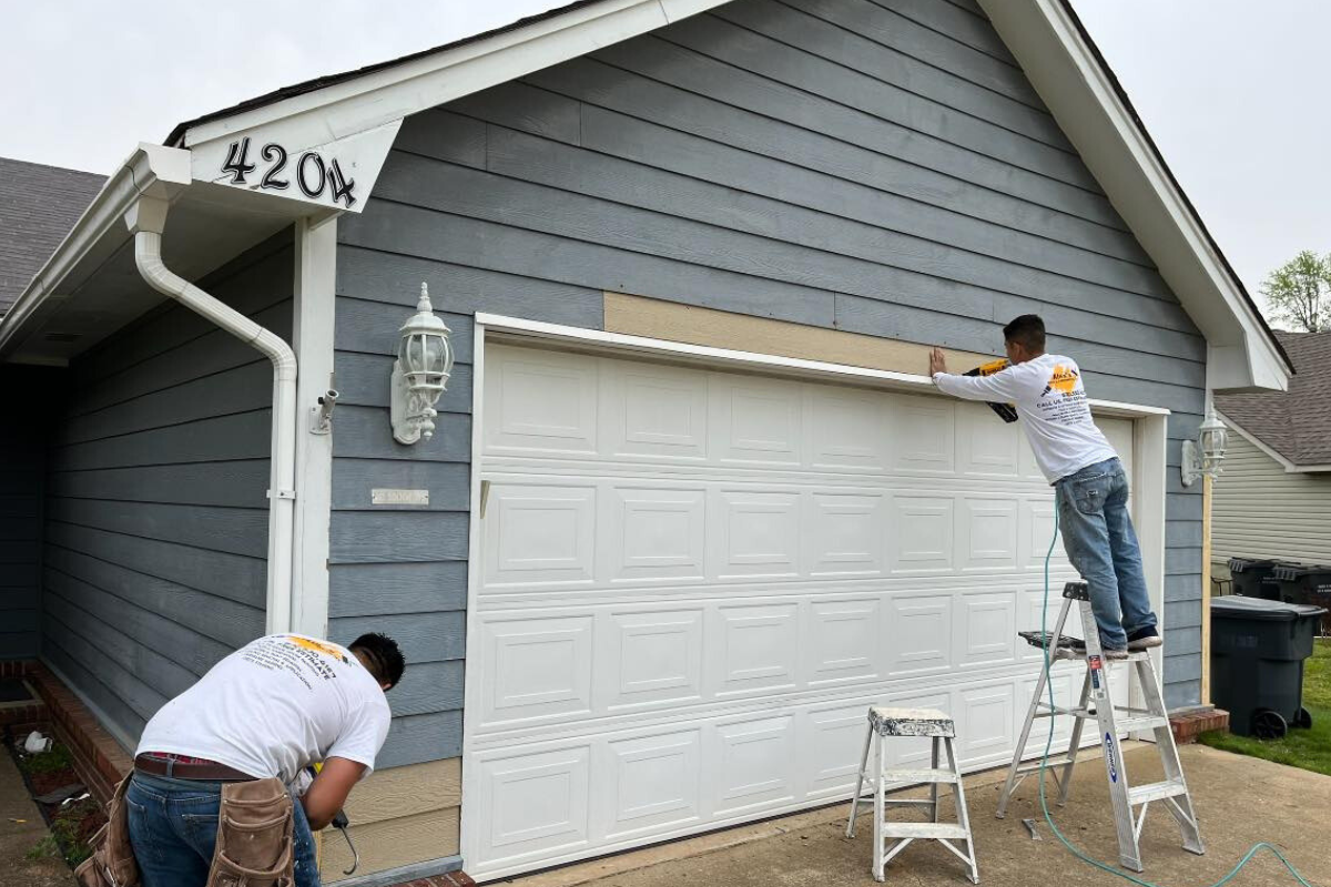 exterior of home with new vinyl siding by alex's painting & remodeling