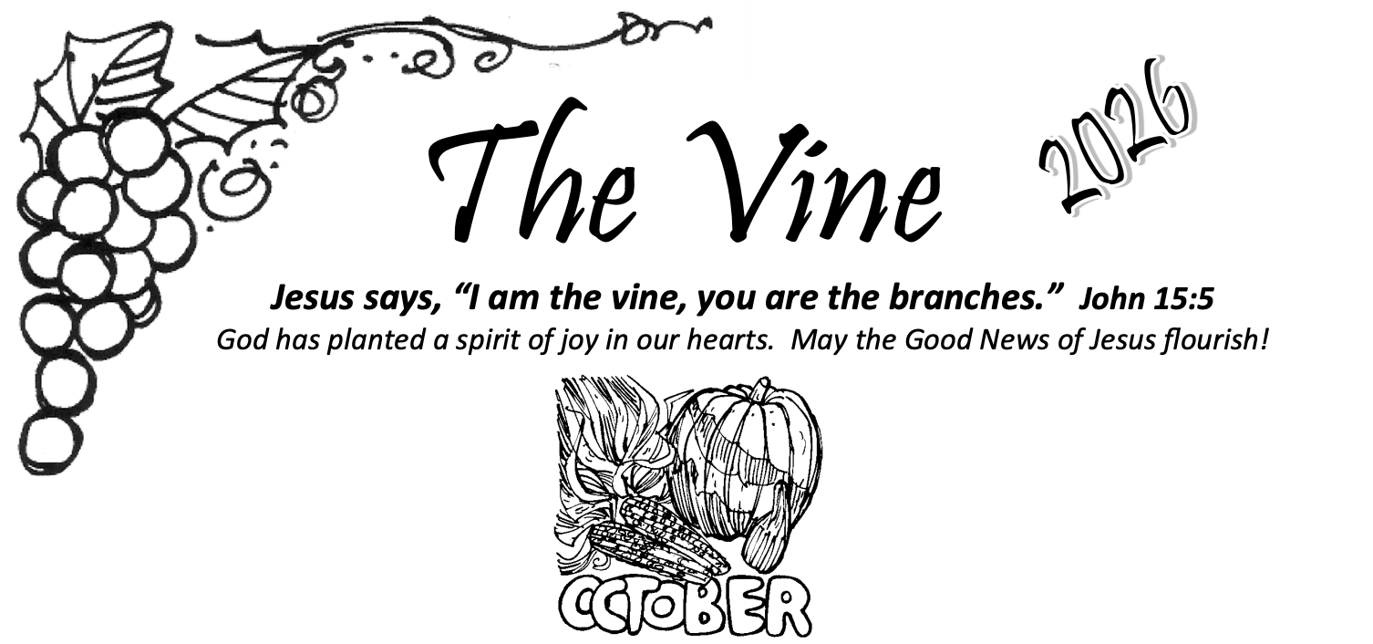October 2026 Newsletter