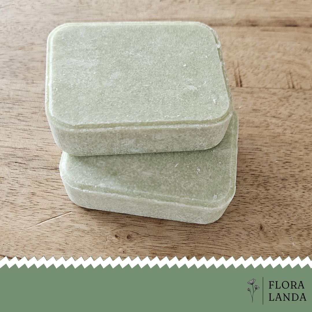 verzorgende shampoobar met avocado-olie en amandelextract voor een gezonde hoofdhuid en schone haren