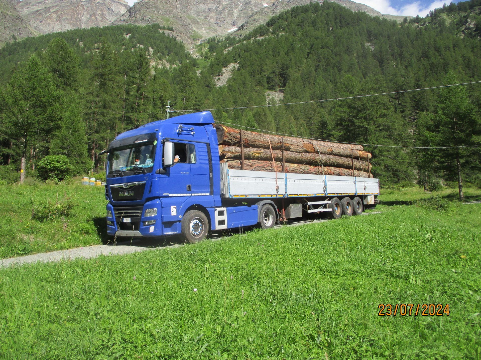 preventivi autotrasporto per terze parti legname Jacquemod F.lli Aosta