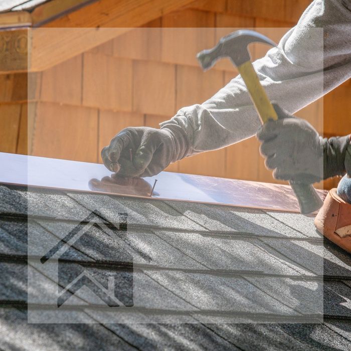 Man Installing Roof - Rockledge, PA - Goodman Roofing Company Man Installing Roof - Rockledge, PA - Goodman Roofing Company